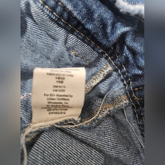 Free People 'Women's Size 4 Dark Denim Distressed - Picture 7 of 7